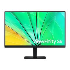 Samsung ViewFinity S6 S27D600EAU - S60UD Series LED-skjerm - 27&quot; - 2560 x 1440 QHD @ 100 Hz - IPS - 350 cd/m&#178; - 1000:1 - HDR10 - 5 ms - HDMI, DisplayPort - svart